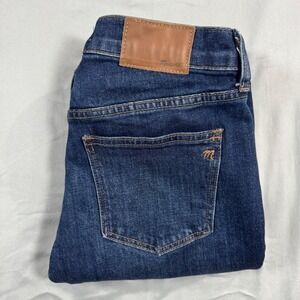 Madewell The Slim Boyjean Dark Wash Denim Jeans Women's 24